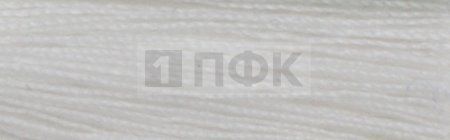 Нить швейная универсальная 50/2 Galaktika 5000 ярдов цв 301 белый (уп 12/кор 120)