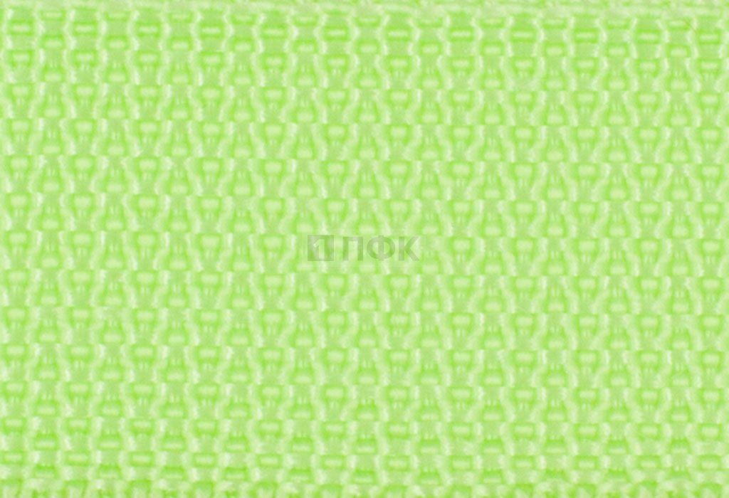 Стропа текстильная (лента ременная) 35мм 17 гр/м цв 315 салатовый (рул 50м/уп 3000м)