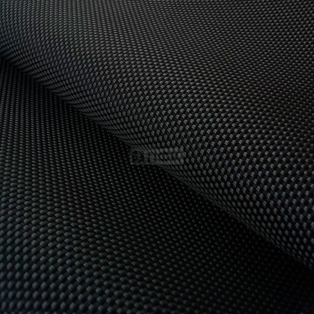 Ткань Oxford 1680D PU 245гр/м2 шир 150см цв 322 черный (рул 50м)