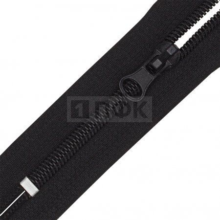 Молния спиральная (витая) тип 5 30см н/р цв 322 черный груша (уп 100шт)